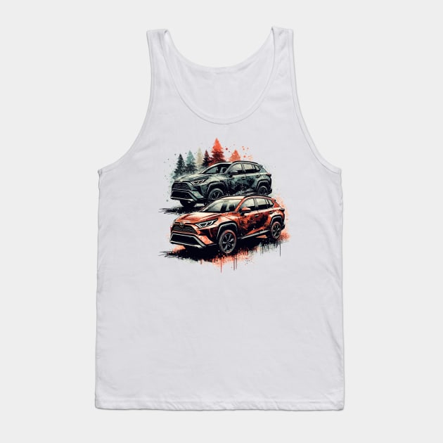 Toyota RAV4 Tank Top by Vehicles-Art